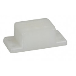 Hafele 037.93. Drawer Slide Spacer Block for Undermount Slides, Plastic, White