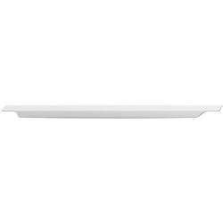 Hafele 126.26. Handle Profile for Cabinet, Harpoon-Type Flange Notched, Silver Coloured, Aluminium