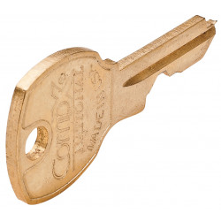 Hafele 210.02.204 Replacement Keys, National Lock - High Security, Brass, Key 915