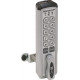 Hafele 231.97.055 RegulatoR, Keypad Manual Locking w/ Lever On Bottom, Vertical, Cylinder Length 1.75"