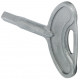 Hafele 235.76.909 Square Profile Key for Cam Locks, Cast Iron