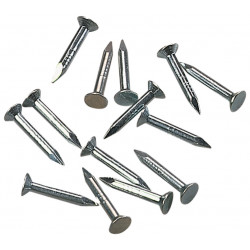 Hafele 283.19.999 Nails for 255 Pilaster Standards, KV, Steel, Zinc, 650 Nails/Pk