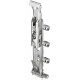 Hafele 290.21. Cabinet Hanger for Press Fitting, 286 lb Load Capacity, Steel, Zinc Plate