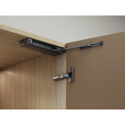 Hafele 315.11. One Touch Push Opening & Soft Closing Door Mechanism w/ Push Catch