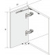 Hafele 315.11. One Touch Push Opening & Soft Closing Door Mechanism w/ Push Catch