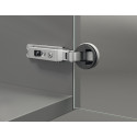 Hafele 329.33.502 Concealed Hinge for Glass Doors, 94 Degree, Blind Corner Application