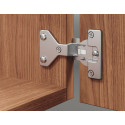 Hafele 344.21.010 Aximat 100 A, Architectural Hinge, For Full Overlay Mounting, 6 mm Gap