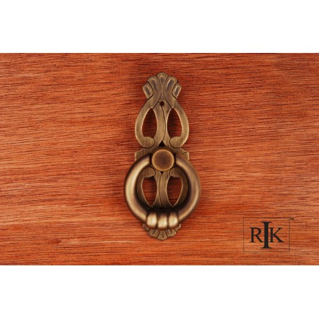 RKI CF 598 1" Ring with Ornate Plate