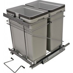 Hafele 503.00.521 Salice, Waste Bin Pull-Out for 15" Opening, Double