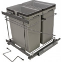 Hafele 503.00.522 Salice, Waste Bin Pull-Out for 18" Opening, Double