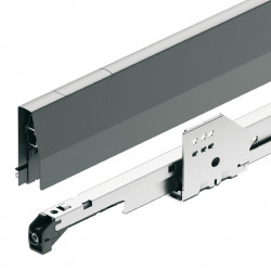 Hafele 513.30. Matrix Box P50, Drawer Side Runner System for Cabinet Width - 1200 mm, Steel