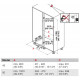 Hafele 541.30. Highboard Post Kit for LeMans II, Steel/Plastic