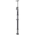 Hafele 541.32.304 LeMans, Spindle w/ Adjustable Height, Anthracite, Min. Installation Height - 1,265 mm