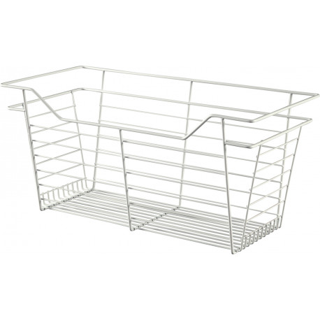 Hafele 547 Wire Closet Basket w/ Full Extension Slides