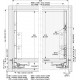Hafele 550.44. Vionaro H249, Grass Drawer System, Side Height - 249 mm