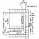 Hafele 552.26. Matrix Box Slim A, Drawer Side Runner System, Drawer Height - 89 mm