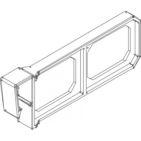 Hafele 552.31.580 Divider for Matrix Box Slim A30 Internal Drawer, Anthracite