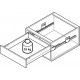 Hafele 552.54. Matrix Box S35, Drawer Side Runner System, Drawer Side Height - 120 mm