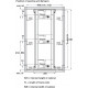 Hafele 553.00.161 Power Cord for Sensomatic Drawer Opener w/ Plug, 6'