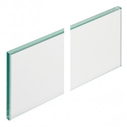 Hafele 553.60.446 Glass Panel for Matrix Box P Drawer Side Runner System, Clear, Length - 550Mm