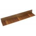 Hafele 556.91.211 Width Extension Spacer Insert for Fineline Cutlery Tray, Mahogany, 528 x 80 x 49 mm