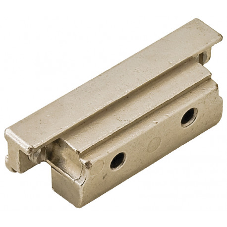 Hafele 563.25.960 Adapter Bracket for Lid Stays, Nickel-Plated, 54 x 17 mm