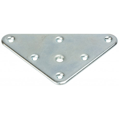 Hafele 634.08.495 Mounting Plate, Triangle, M8, Steel