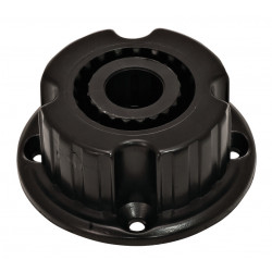 Hafele 637.59. XT Plastic Mounting Socket, Black