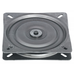 Hafele 646.15.014 Turntable, Rotates 360D, Steel, Unfinished, Weight Capacity - 220 lbs