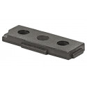 Hafele 650.22.347 QuickClick Base, Rectangular, Plastic, Black, 29 x 12 x 5 mm