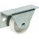 Hafele 660.98. Bed Box Caster w/ Screw-on Mounting Plate, Rigid, Wheel Dia - 35 mm
