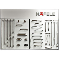 Hafele 732.08.082 Header Wall System with 1 Frame, Height - 33.25"