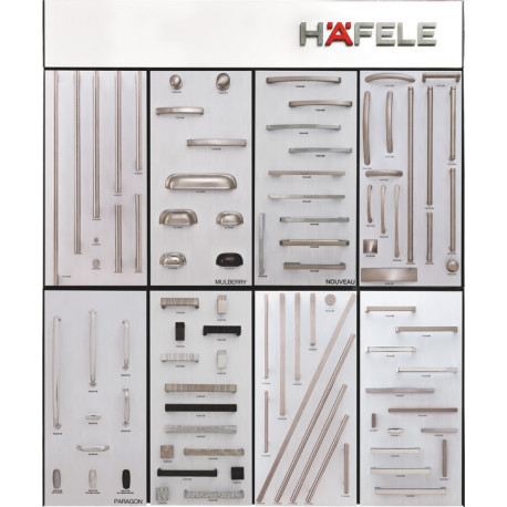 Hafele 732.08.085 Header Wall System with 2 Frame, Height - 58.75"