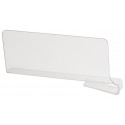 Hafele 771.80. Shelf Dividers For 0.75 mm Shelves, Acrylic, Clear