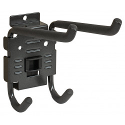 Hafele 792.13.010 Handisolutions, Double Utility Hook, Steel, Powder-Coated