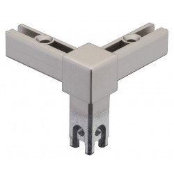 Hafele 793.05. Smartcube, Corner Joint for Basic Shelf System, 3-Sided, Aluminum