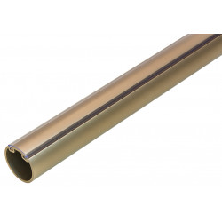 Hafele 801.42. TAG Synergy Elite Collection, Round Aluminum Wardrobe Tube w/ Supports, Dia - 33 mm