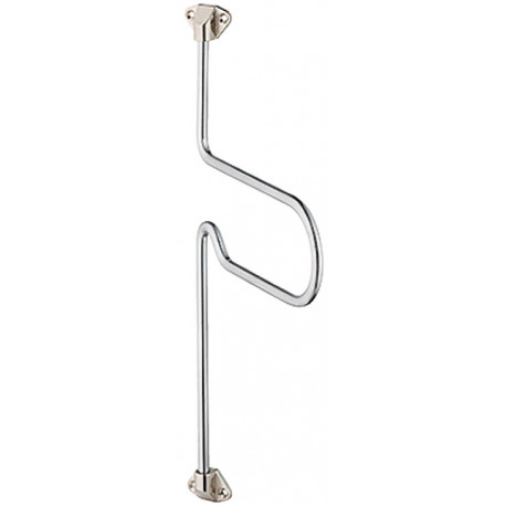 Hafele 805.40.209 Swing Wardrobe Rail, Steel, Chrome-Plated, 170 L x 340 H mm