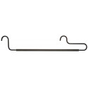 Hafele 805.58.330 Tag Synergy Collection, Wire Pants Hanger for Pants Rack Pull-Out, 18/Set