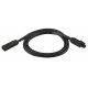 Hafele 823.28.318 Dialock, Extension Cable for Secondary Side, Plastic, Black, Length - 1 m