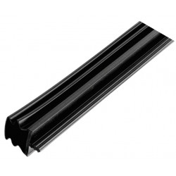 Hafele 829.14.310 Continuous Cord Grommet, PVC, Black, Length - 2,500 mm