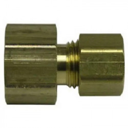 Brass Craft 462-6-4X P 1/4 x 3/8 In. Female Flare Adapter