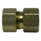 Brass Craft Service Parts 462-6-6X P Flare Adapter, 3/8 Compression x 3/8 In. Fine Thread Female