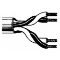 Alpha Communications 2PRJ 2 Twisted Pair Cable