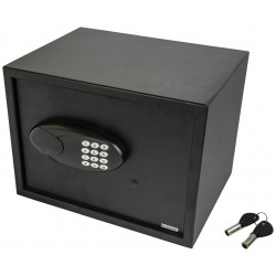 Hafele 836.21.351 Safe with Digital Keypad, Black, Powder Coated, 406 W x 330 D x 302 H mm