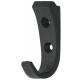 Hafele 843.18.605 Coat Hook, Plastic, Black, 70 D x 40 W mm