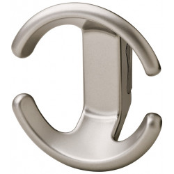 Hafele 843.65. Lago Di Como Collection, Hat & Coat Hook, 102 W x 50 D x 110 H mm