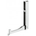 Hafele 844.33.220 Wardrobe Hook for Folding, Hold-in Function with Magnet, Zinc Alloy, 13 x 93 mm