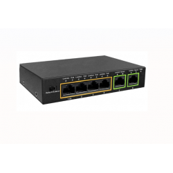 Alpha Communication POES004 4 Port Poe Ethernet Switch