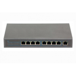 Alpha Communication POES008 8 Port Poe Ethernet Switch